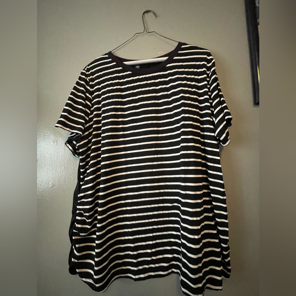 Striped SHEIN Tee